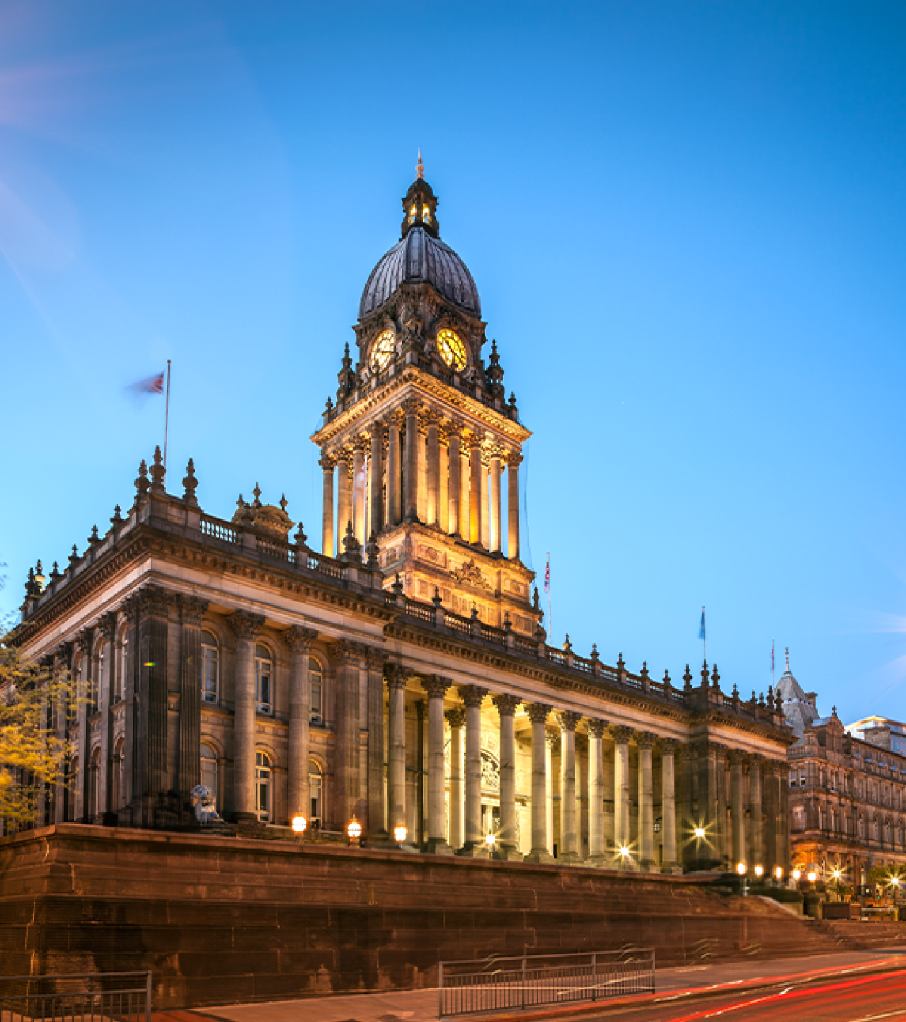 Local govenment buildings, Leeds Town Hall.