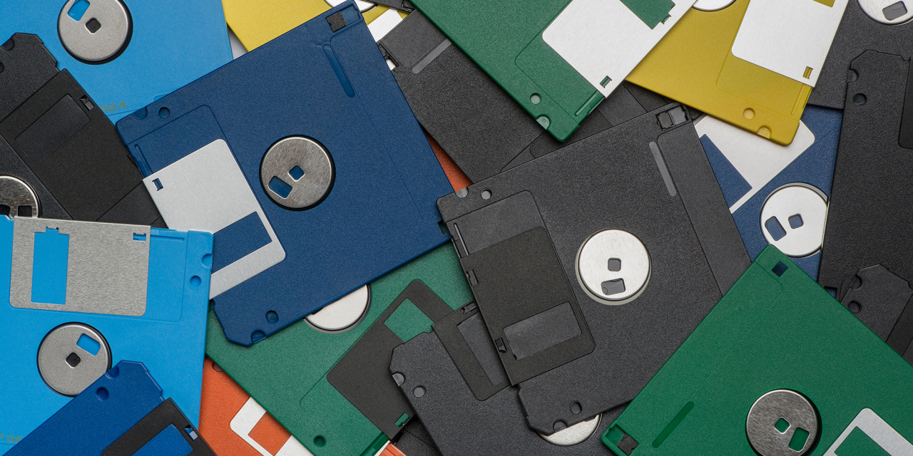 Pile of 'Floppy Disks'.